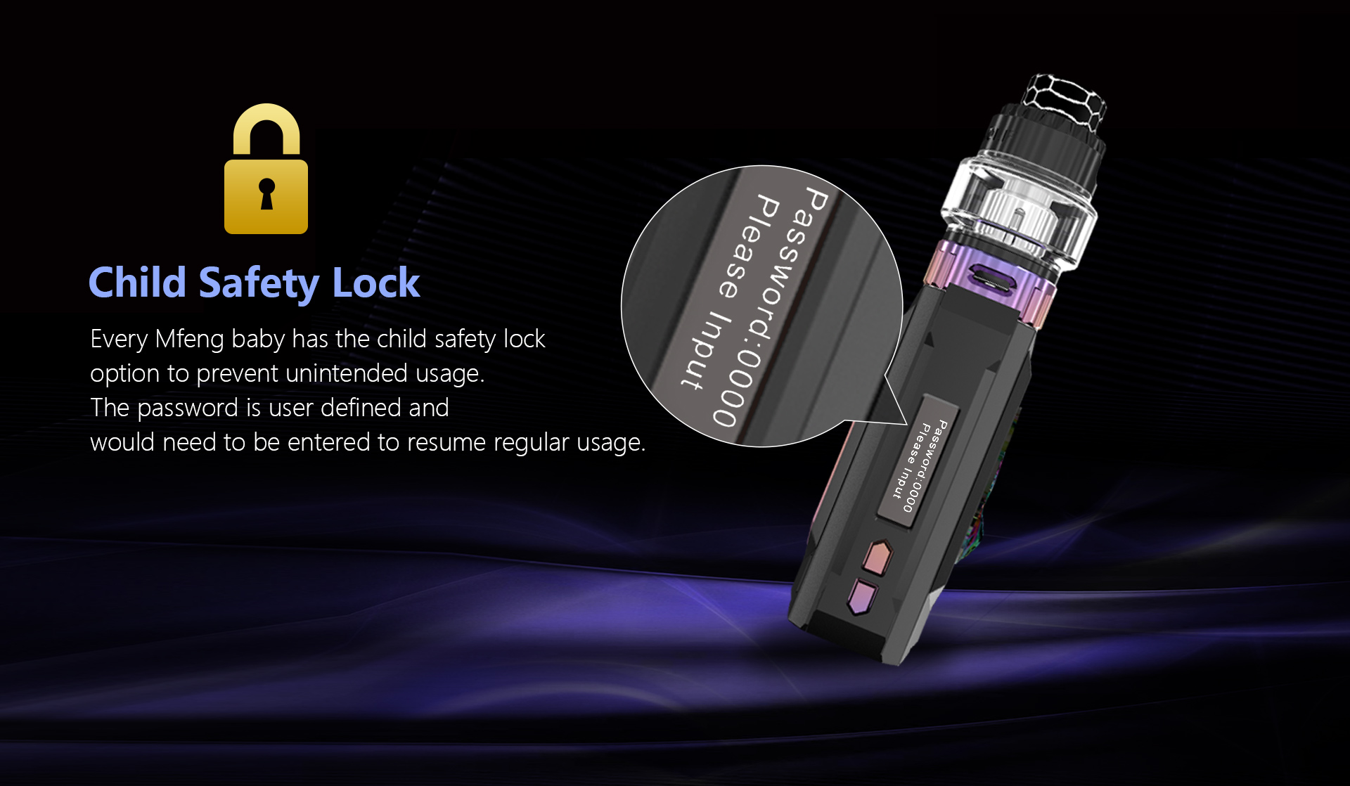 Snowwolf Mfeng Baby Kit-E-Cig Kits-Official Snowwolf-Vaping Products - Mods,Tanks,RDAs,Kits Snowwolf Mfeng Baby Kit-E-Cig Kits-Official Snowwolf-Vaping Products - Mods,Tanks,RDAs,Kits